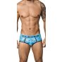 Clever Wind Piping Brief in Hellblau