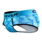 Clever Wind Piping Brief in Lightblue