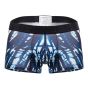 Hawai Bedruckter Microfiber Boxershort in Dunkelblau