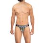 Hawai Bedruckter Microfiber Jockstrap in Militärgrün