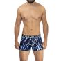 Hawai Printed Microfiber Boxershort in Dark Blue