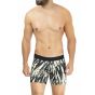 Hawai Printed Microfiber Boxershort in Militair Green