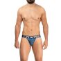 Hawai Printed Microfiber Jockstrap in Royal Blue