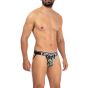 Hawai Printed Microfiber Jockstrap in Militair Green