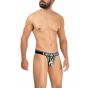 Hawai Printed Microfiber Thong in Militair Green