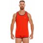 Jor College Tank-Top in Rot