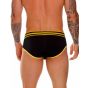 Jor Varsity Brief in Black