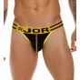 Jor Varsity Thong in Black