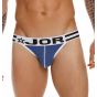 Jor Varsity Thong in Blue