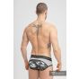 Maskulo Militair Brief mit Hebeband C-Ring in Grau