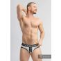 Maskulo Militair Brief mit Hebeband C-Ring in Grau