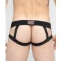 Maskulo Skulla Jockstrap in Zwart met Rode Accenten