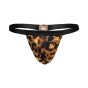 Modus Vivendi Animal Thong with  Leopard Print