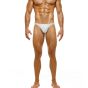 Modus Vivendi Leather Thong in White