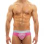 Modus Vivendi Pop Melange Backless in Fuchsia