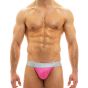 Modus Vivendi Pop Melange Jockstrap in Fuchsia