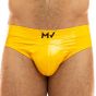 Modus Vivendi Viral Vinyl Bottomless Brief in Gelb