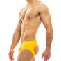 Modus Vivendi Viral Vinyl Bottomless Brief in Gelb