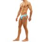 Modus Vivendi Viral Vinyl Jockstrap in Hellblau