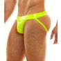 Modus Vivendi Viral Vinyl Jockstrap in Neon Gelb