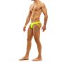 Modus Vivendi Viral Vinyl Jockstrap in Neon Gelb