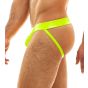 Modus Vivendi Viral Vinyl Jockstrap in Neon Gelb