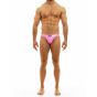 Modus Vivendi Viral Vinyl Jockstrap in Neon Pink