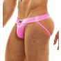 Modus Vivendi Viral Vinyl Jockstrap in Neon Pink