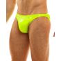 Modus Vivendi Viral Vinyl Low Cut Brief in Neon Yellow