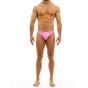 Modus Vivendi Viral Vinyl Low Cut Brief in Neon Pink 