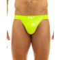 Modus Vivendi Viral Vinyl Tanga in Neon Gelb