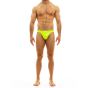 Modus Vivendi Viral Vinyl Tanga in Neon Yellow 