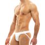 Modus Vivendi White Leatherlook Jockstrap