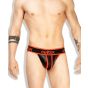 Outtox Fetish Jockstrap in Black with Red Accents