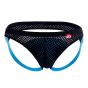 Pikante Click Athletic Mesh Jockstrap in Blue