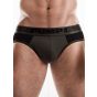 Pump Ribbed Brief in Armee Grün