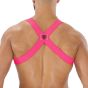 TOF Paris Party Boy Harness in Neon Pink