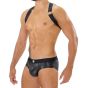 TOF Party Boy Harness in Schwarz