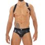 TOF Party Boy Harness in Schwarz