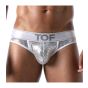 TOF Star Jock Brief in Silber