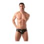 TOF Vinyl Jock Brief in Schwarz