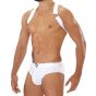 TOF Party Boy Harness in White