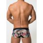 Toot Katsushika Hukusai Chicken Flock Nano Boxershort in Blau