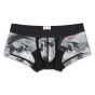 Toot Katsushika Hukusai Chicken Flock Nano Boxershort in Grau