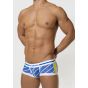 Toot Regimental Stripe Nano Boxershort in Blau