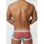 Toot Regimental Stripe Nano Boxershort in Red