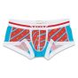 Toot Regimental Stripe Nano Boxershort in Rot