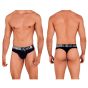 Xtremen Microfiber Thong in Black