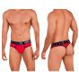 Xtremen Microfiber Thong in Red