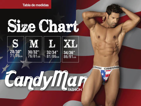 Candyman Size Chart